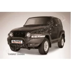 Кенгурятник 76 мм низкий чёрный для Тагаз Tager 2008-2014