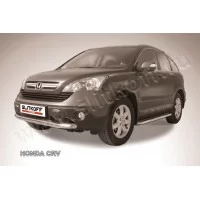 Защита переднего бампера 76 мм Black Edition для Honda CR-V 2007-2010