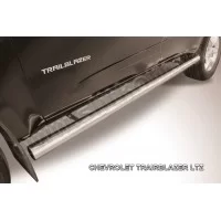 Пороги труба 76 мм для Chevrolet TrailBlazer 2013-2018