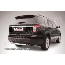 Защита заднего бампера 76 мм для Ford Explorer 2011-2015