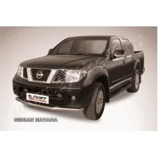 Кенгурятник 76 мм низкий для Nissan Navara 2005-2015