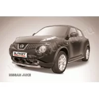 Защита переднего бампера 57 мм короткая для Nissan Juke 2WD 2010-2018