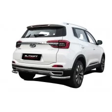 Защита задняя уголки 57 мм для Chery Tiggo 4 2018-2024