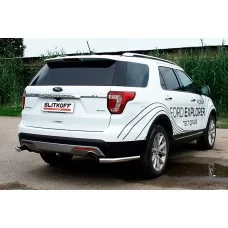 Уголки 57 мм для Ford Explorer 2018-2019 Уголки 57 мм для Ford Explorer 2018-2019