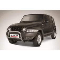 Кенгурятник 57 мм низкий для Тагаз Tager 5 дверей 2008-2014