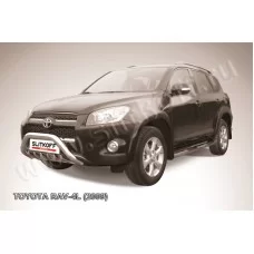Кенгурятник 76 мм мини с защитой картера для Toyota RAV4 Длинная база 2009-2013