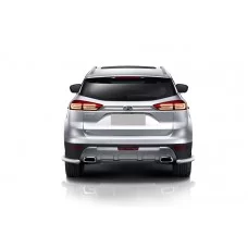 Уголки 57 мм серебристые для Geely Atlas 2018-2022