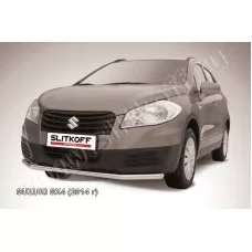 Защита переднего бампера 57 мм для Suzuki SX4 2013-2024
