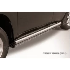 Пороги труба 76 мм для Vortex Tingo 2010-2012