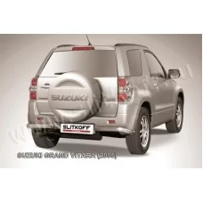Уголки 57 мм серебристые для Suzuki Grand Vitara 2005-2007