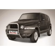 Кенгурятник 57 мм высокий для Тагаз Tager 5 дверей 2008-2014