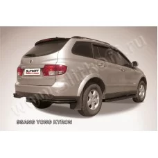 Уголки двойные 57-42 мм чёрные для SsangYong Kyron 2005-2015