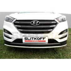 Защита переднего бампера 42 мм для Hyundai Tucson 2015-2018