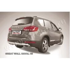 Защита заднего бампера 57 мм для Haval H6 2014-2020