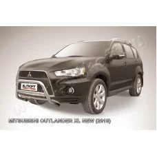 Кенгурятник 76 мм низкий для Mitsubishi Outlander 2006-2009