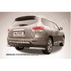Уголки 76 мм для Nissan Pathfinder 2014-2020