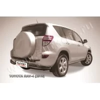 Уголки двойные 76-42 мм чёрные для Toyota RAV4 2010-2013