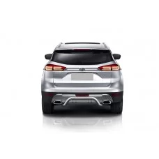 Защита заднего бампера 57 мм скоба для Geely Atlas 2018-2022
