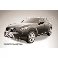 Кенгурятник 76 мм низкий для Infiniti FX35/37 2008-2014
