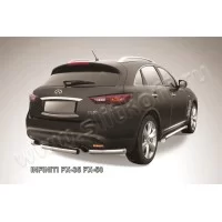 Защита заднего бампера 57 мм для Infiniti FX35/37 2008-2014