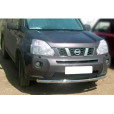 Защита переднего бампера 60 мм для Nissan X-Trail T31 2007-2011