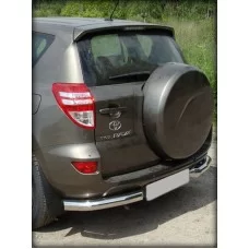 Защита задняя уголки 76 мм для Toyota RAV-4 2010-2013