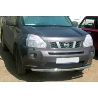Защита переднего бампера 60 мм для Nissan X-Trail T31 2011-2015