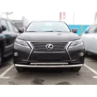 Защита передняя двойная 53-43 мм для Lexus RX270/350/450 2012-2015