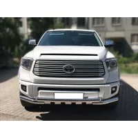 Защита переднего бампера Shark 76 мм для Toyota Tundra 2014-2024