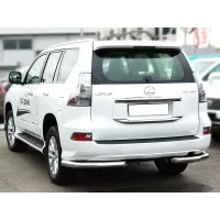 Защита задняя уголки 76 мм для Lexus GX460 2014-2019