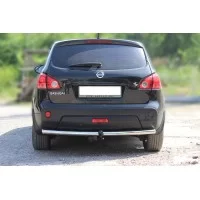 Защита заднего бампера 60 мм для Nissan Qashqai 2007-2010