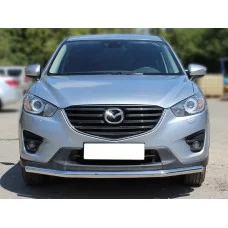 Защита переднего бампера 60 мм для Mazda СX-5 2015-2017