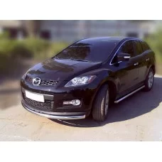 Защита переднего бампера 53 мм для Mazda СX-7 2006-2013