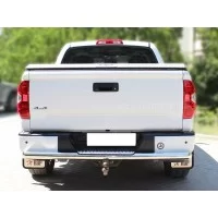 Защита заднего бампера со ступенькой 76 мм для Toyota Tundra 2014-2024