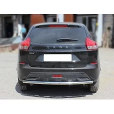 Защита заднего бампера 53 мм для Lada XRay 2016-2022