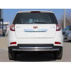 Защита заднего бампера двойная 60-53 мм для Geely Emgrand X7 2013-2016