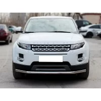 Защита переднего бампера 60 мм с подгибами для Range Rover Evoque 2011-2018