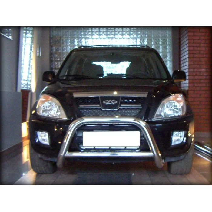 Кенгурин 60 мм с защитой картера 43 мм для Chery Tiggo 2005-2014 артикул CHT_1