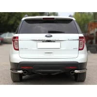 Защита задняя уголки 60 мм для Ford Explorer 2011-2015