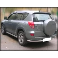 Защита задняя уголки 60 мм для Toyota RAV-4 2006-2009