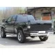 Защита заднего бампера двойная со ступенькой 76-76 мм для Toyota Tundra 2014-2021 артикул TTU14_3