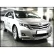 Защита передняя двойная 53-43 мм с подгибами для Toyota Venza 2012-2017 артикул TV13_1.1