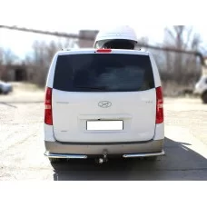 Защита задняя уголки 53 мм для Hyundai H1 Starex 2018-2021
