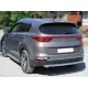 Защита задняя двойная волна 60-43 мм для Kia Sorento Prime 2018-2020 артикул KSTP18_3.2