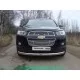 Защита переднего бампера овальная 75х42 мм для Chevrolet Captiva 2013-2016 артикул CHEVCAP13-02