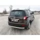 Пороги алюминиевые ТСС с накладкой для Geely Emgrand X7 2013-2018 для Geely Emgrand X7 2013-2016