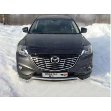 Защита переднего бампера 42 мм для Mazda CX-9 2012-2016