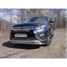 Накладка решётки радиатора нижняя лист для Mitsubishi Outlander 2015-2018