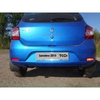 Декоративный глушитель 75-42 мм для Renault Sandero 2015-2024