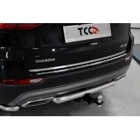 Накладка на заднюю дверь лист шлифованный для Changan CS75 2020-2024